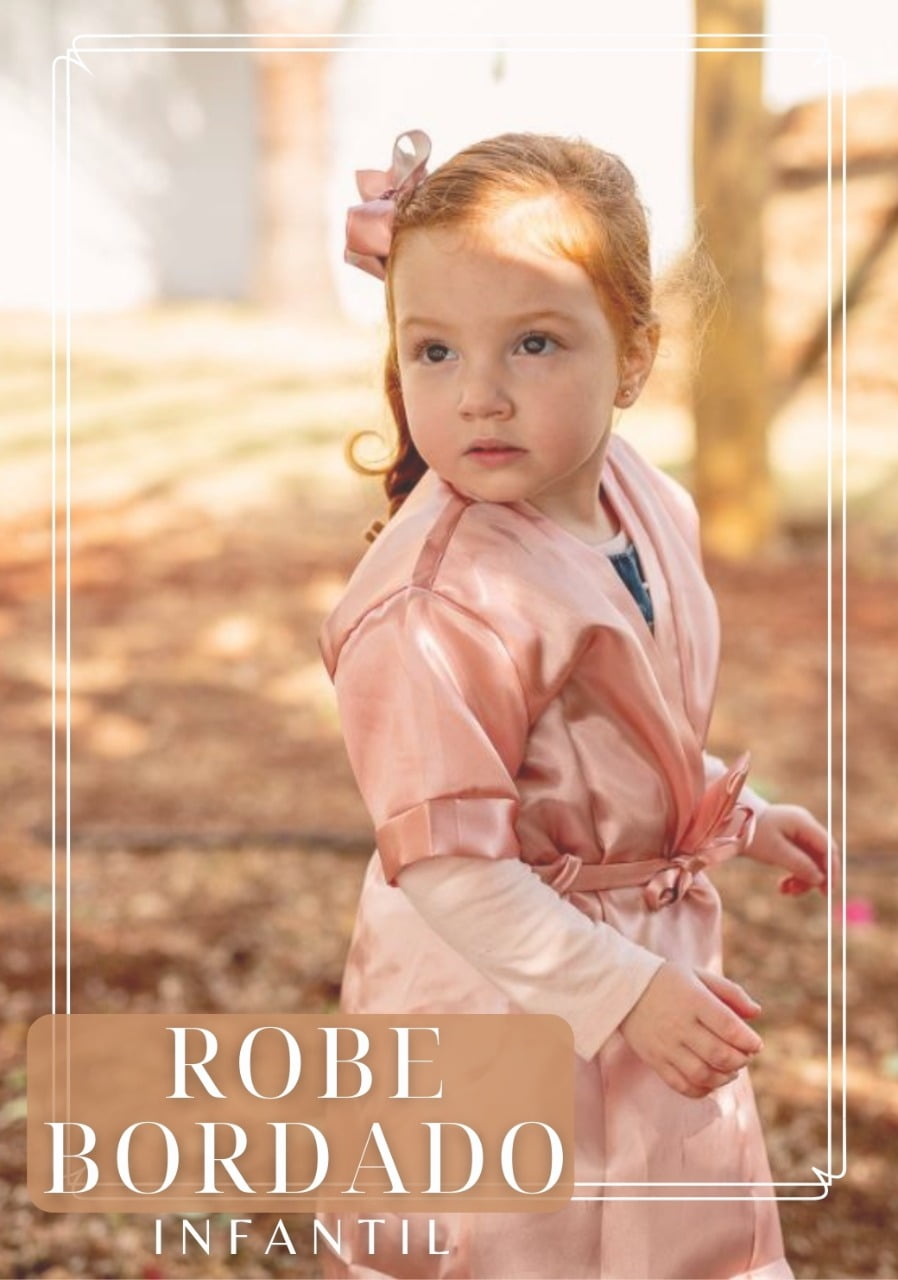 Robe Infantil Personalizado - AG18