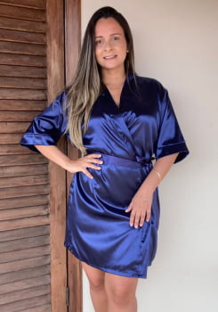 Robe Feminino Curto com Elastano - AG15-ELA - PRAZO DE PRODUÇÃO 10 DIAS ÚTEIS