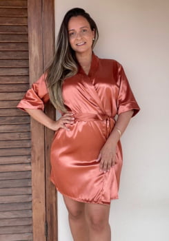 Robe Feminino Curto com Elastano - AG15-ELA - PRAZO DE PRODUÇÃO 10 DIAS ÚTEIS